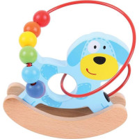 Bigjigs Baby Motorický labyrint houpačka pejsek - neoriginální obal