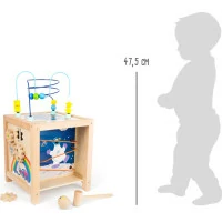 small foot Motorická kostka Sezame otevři se!