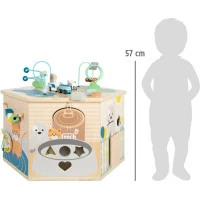 small foot Motorická interaktivní kostka Pets XXL
