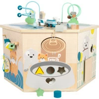 small foot Motorická interaktivní kostka Pets XXL