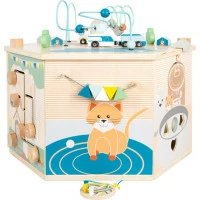 small foot Motorická interaktivní kostka Pets XXL