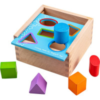 Bigjigs Toys Vkládací krabička s tvary