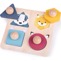 Bigjigs Toys Puzzle ve tvaru zvířátek