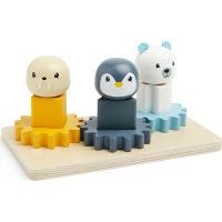 Bigjigs Toys Motorická deska Artic