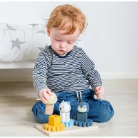Bigjigs Toys Motorická deska Artic
