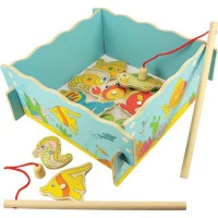 Bigjigs Toys Magnetické chytání rybiček moře