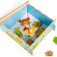 Bigjigs Toys Magnetické chytání rybiček moře