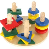 small foot Motorický labyrint geometrické tvary 3D Motorická věž