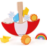 Bigjigs Toys Balanční hra Počasí