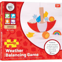 Bigjigs Toys Balanční hra Počasí