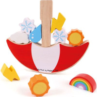Bigjigs Toys Balanční hra Počasí