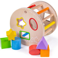 Bigjigs Baby Válec s tvary
