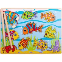 Bigjigs Toys Chytání rybiček na desce