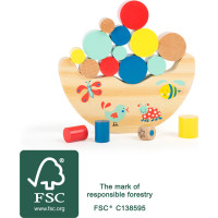 small foot Motorické hračky lesní balanční hra