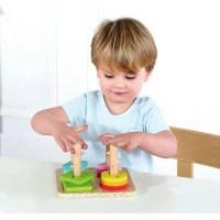 2Kids Toys Nasazování geometrické tvary