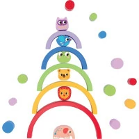 2Kids Toys Balanční duha se zvířátky