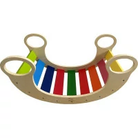 2Kids Toys Montessori duhová houpačka