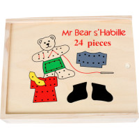 small foot Provlékání oblékací medvídek