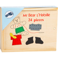 small foot Provlékání oblékací medvídek