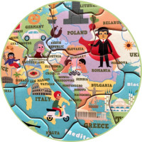 Vilac Magnetická mapa světa Ingela