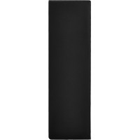 Solight zahradní sloupek IP44, plast, 2 zásuvky, hranol, černý