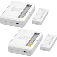 Solight LED světélka do skříní, komod a zásuvek, 40lm , 2x AAA, 2ks v balení