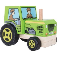 Bigjigs Baby Nasazování traktor