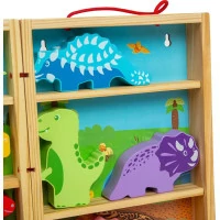 Bigjigs Toys Krabička na hraní dinosauři