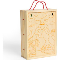 Bigjigs Toys Krabička na hraní dinosauři