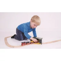 Bigjigs Rail Tunel s výhybkou jeskyně lebka