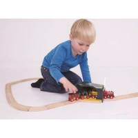 Bigjigs Rail Tunel s výhybkou jeskyně lebka