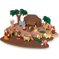 small foot Dětský dřevěný betlém s figurkami