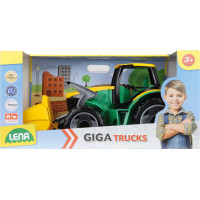 Lena Traktor se lžící zeleno žlutý