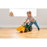 Lena Traktor se lžící zeleno žlutý