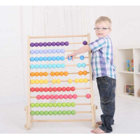 Bigjigs Baby Obrovské dřevěné počítadlo