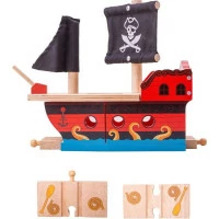 Bigjigs Rail Pirátská galéra