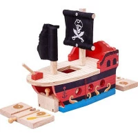 Bigjigs Rail Pirátská galéra