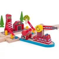 Bigjigs Rail Hasiči mořští záchranáři