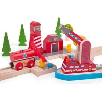 Bigjigs Rail Hasiči mořští záchranáři