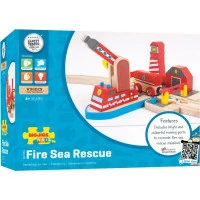Bigjigs Rail Hasiči mořští záchranáři