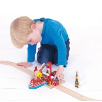Bigjigs Rail Hasiči mořští záchranáři