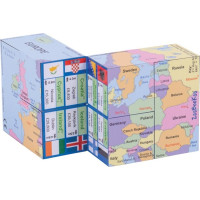 Zoobookoo Kniha v kostce Mapa Evropy