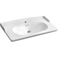 Isvea STELLA keramické umyvadlo 90x46, 5cm, bílá 10ST50090