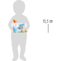 small foot Dřevěná obrázková knížka s včelkou