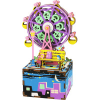 RoboTime 3D skládačka hrací skříňky Malý kolotoč