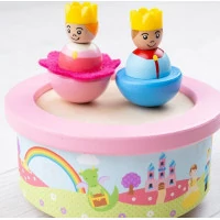 Bigjigs Toys Dřevěná hrací skříňka fantasy