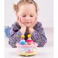 Bigjigs Toys Dřevěná hrací skříňka fantasy