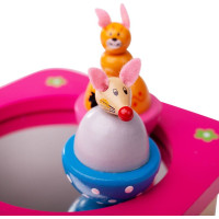 Tidlo Hrací skříňka kočka a myš