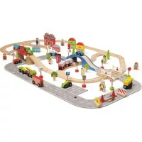 Bigjigs Rail Vláčkodráha a autodráha