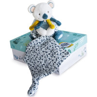 Doudou Dárková sada - plyšová koala Yoca a muchlánek